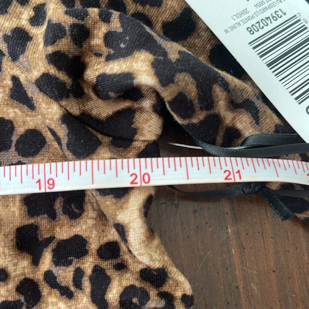 NWT Torrid Betsy Johnson Leopard Ponte A Line Dress Sz 1  1 X  14-16 - Picture 4 of 6